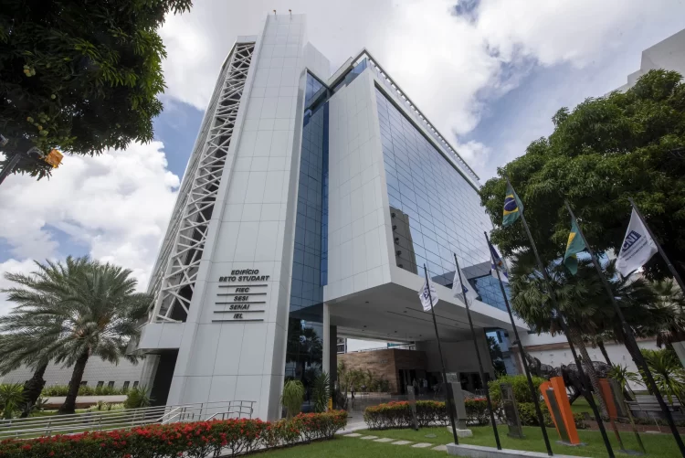 Edifício sede do Sistema FIEC, em Fortaleza.