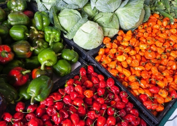 Frutas e verduras. (Foto: Mark Stebnicki/Pexels)