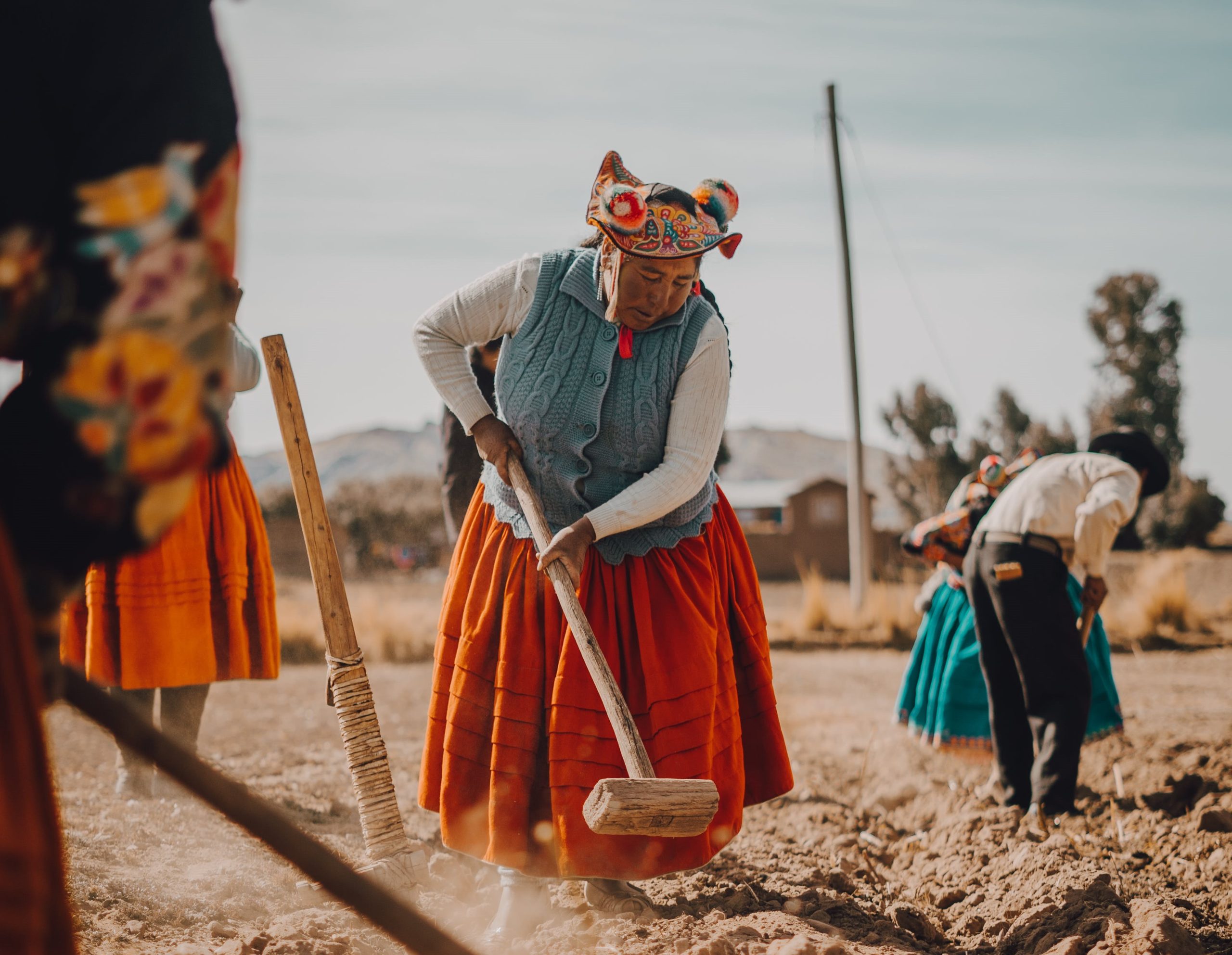 Agricultura em Puno, Peru. Foto: Pexels.
