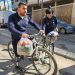 Para-ciclistas entregam ajuda a milhares de pessoas em Gaza