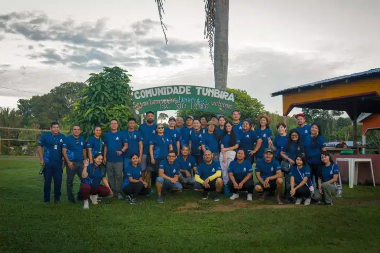 A Comunidade Tumbira é um exemplo do turismo ecológico do Amazonas. (Foto: Divulgação).