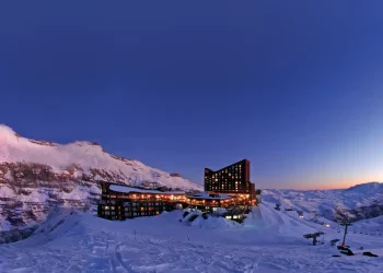 Valle Nevado, no Chile, é um dos melhores destinos para quem busca por esqui na América do Sul. (Foto: Divulgação)