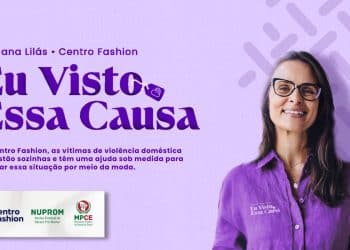 Evento do MPCE e Centro Fashion atua em ação contra violência doméstica. (Foto: Divulgação)