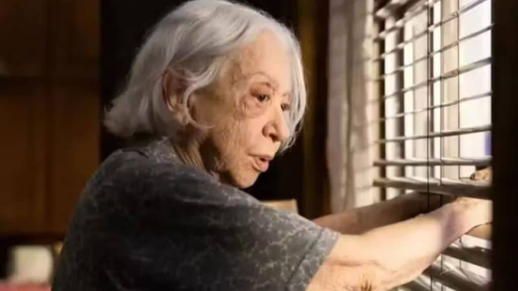 Imagem de Fernanda Montenegro em trailer do filme Vitória.