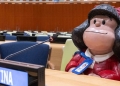 60 anos de Mafalda comemorado na sede da ONU.