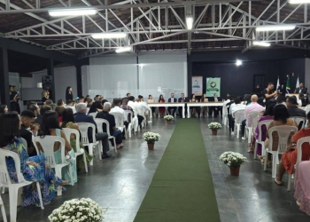 Imagem do espaço onde ocorre o casamento comunitário.