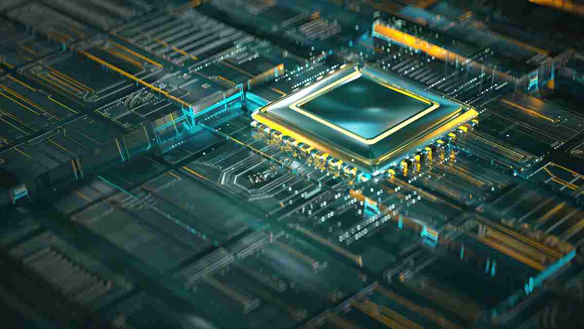 Potência da computação quântica representada por qubits em funcionamento, simbolizando avanços tecnológicos em 2025.