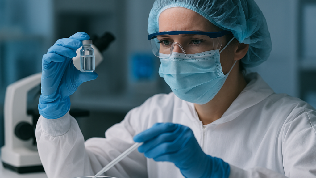 Técnica desenvolve vacina contra dengue e zika em laboratório.