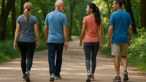 Caminhar 100 minutos por dia ajuda a prevenir dor crônica nas costas.