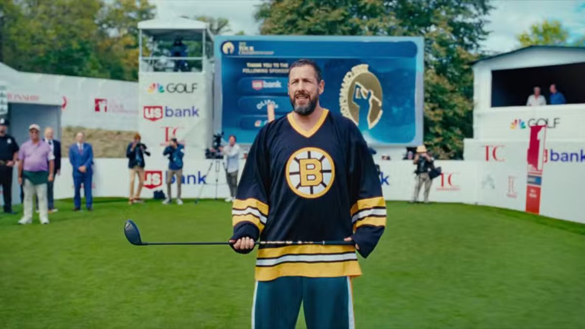 novo filme de Adam Sandler mostra Happy Gilmore mais velho em nova fase, com humor, emoção e trilha sonora nostálgica.