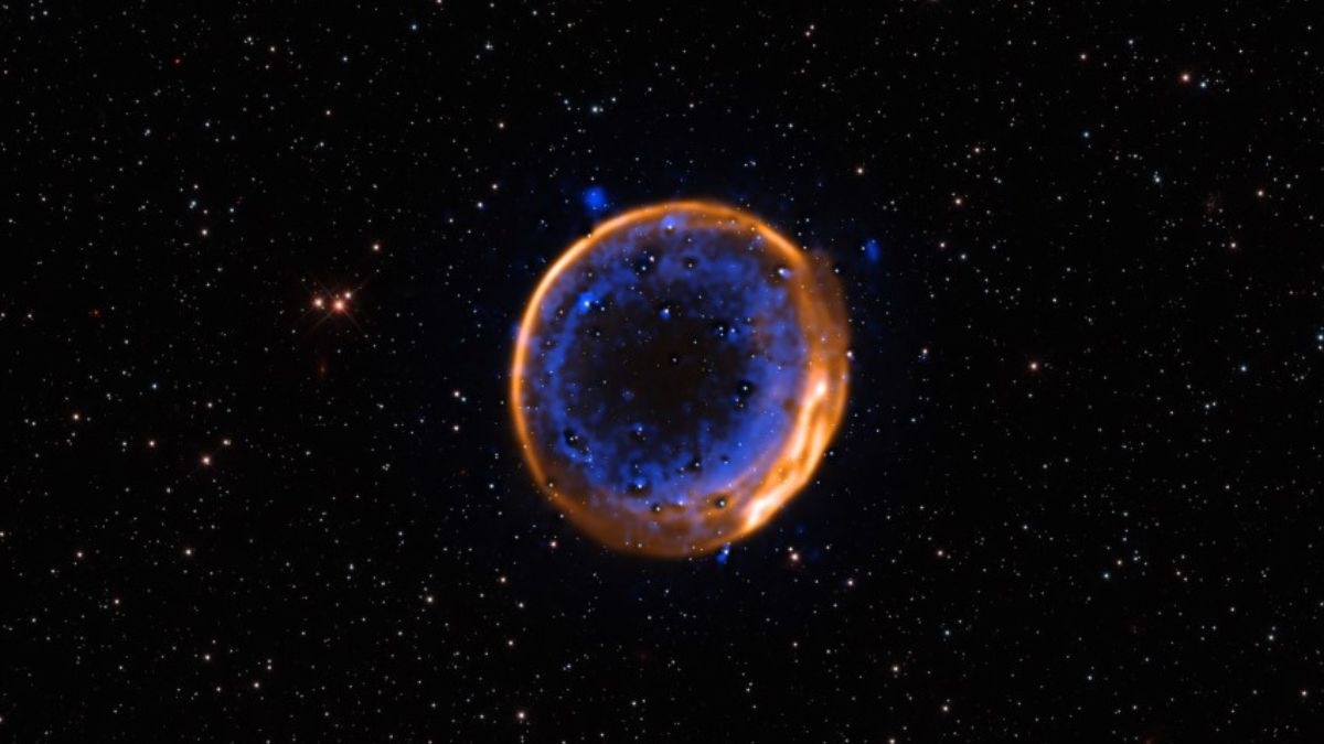 remanescentes de supernova confirmam dupla explosão de estrela