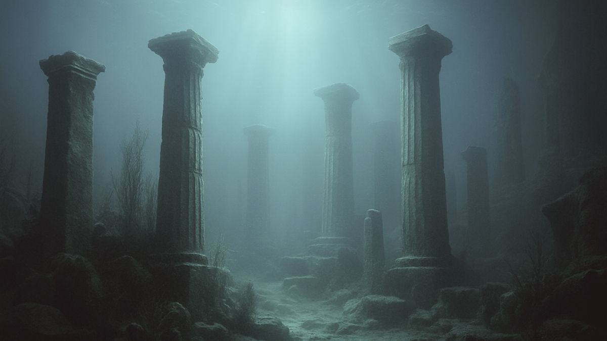 Atlântida realmente existiu representada por ruínas submersas no oceano