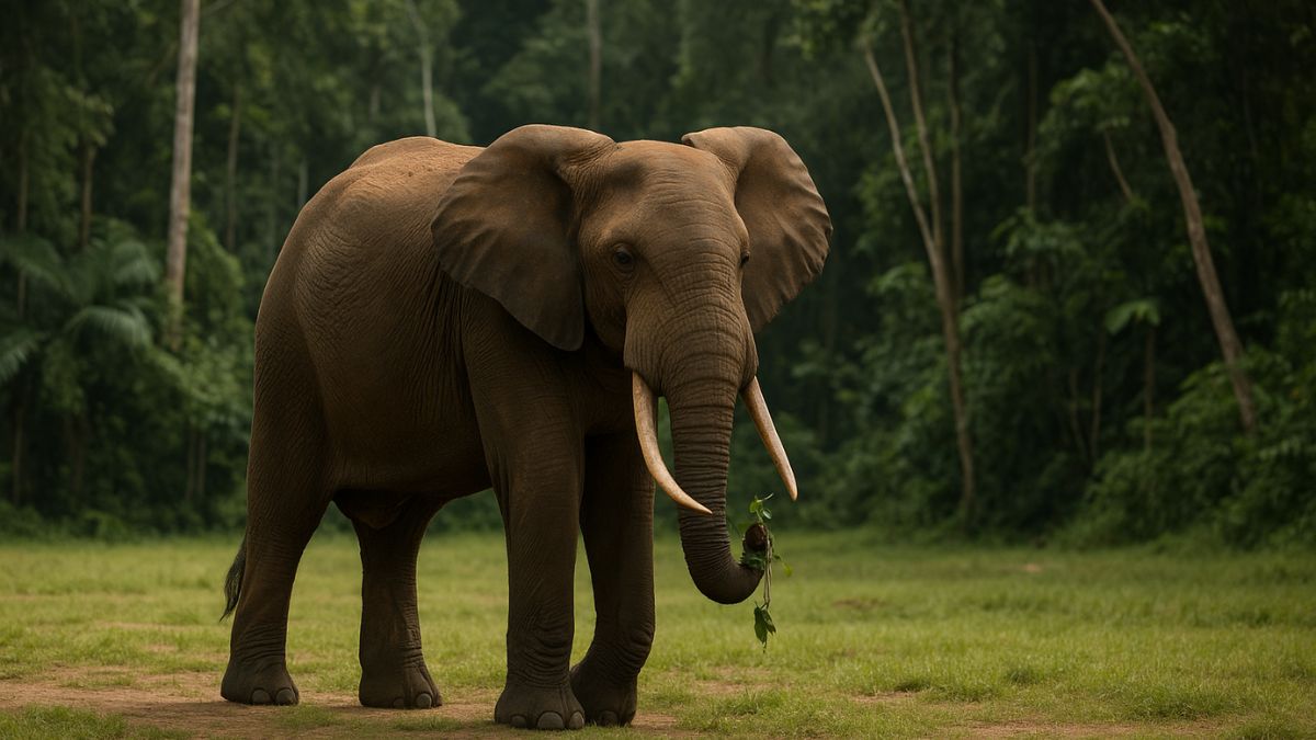 elefantes da floresta