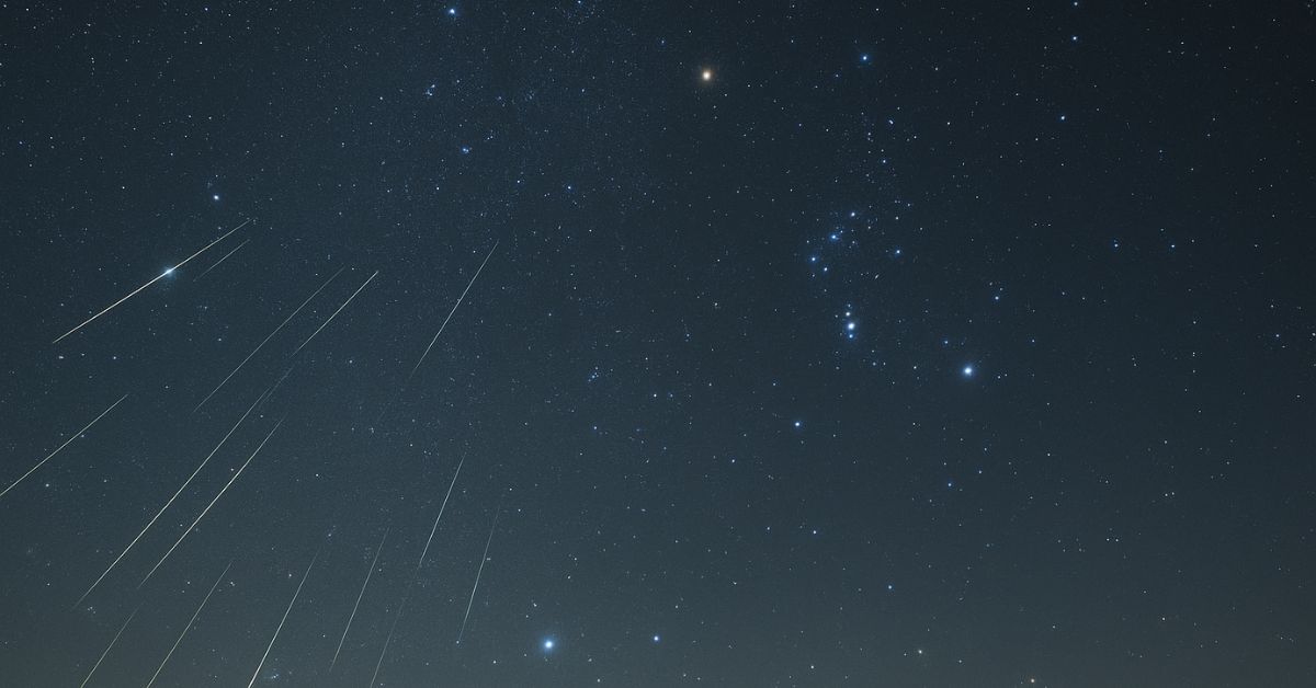 Meteoros Orionídeas cruzam o céu nesta madrugada.