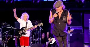 AC/DC no Brasil durante a turnê Power Up 2026