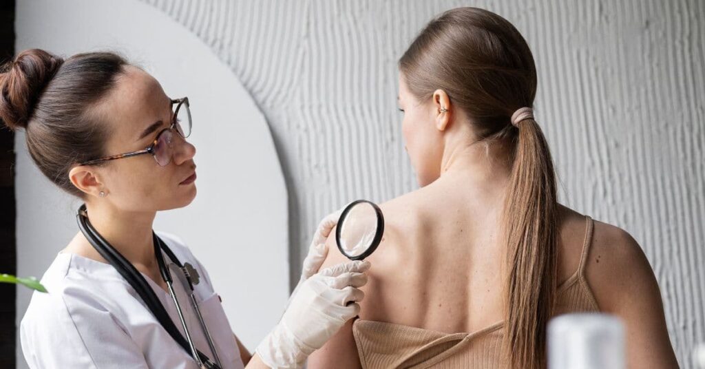 consulta dermatológica no Dezembro Laranja SBD 2025