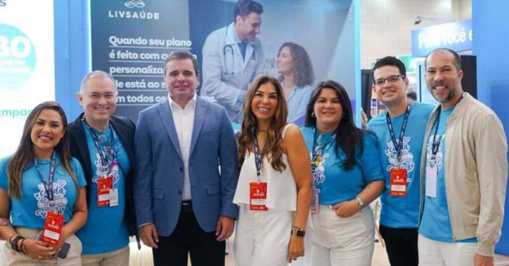 Equipe da Rede ICC Saúde e LIVSAÚDE durante o Ceará RH