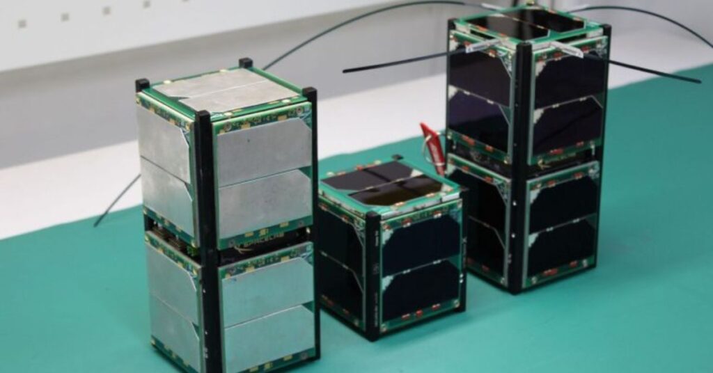 satélites do projeto da UFSC para o lancamento satelite brasileiro