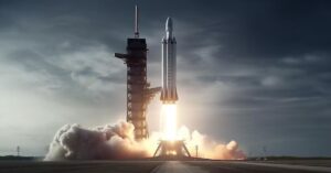 o que aconteceu com o Starship durante operação de lançamento na plataforma