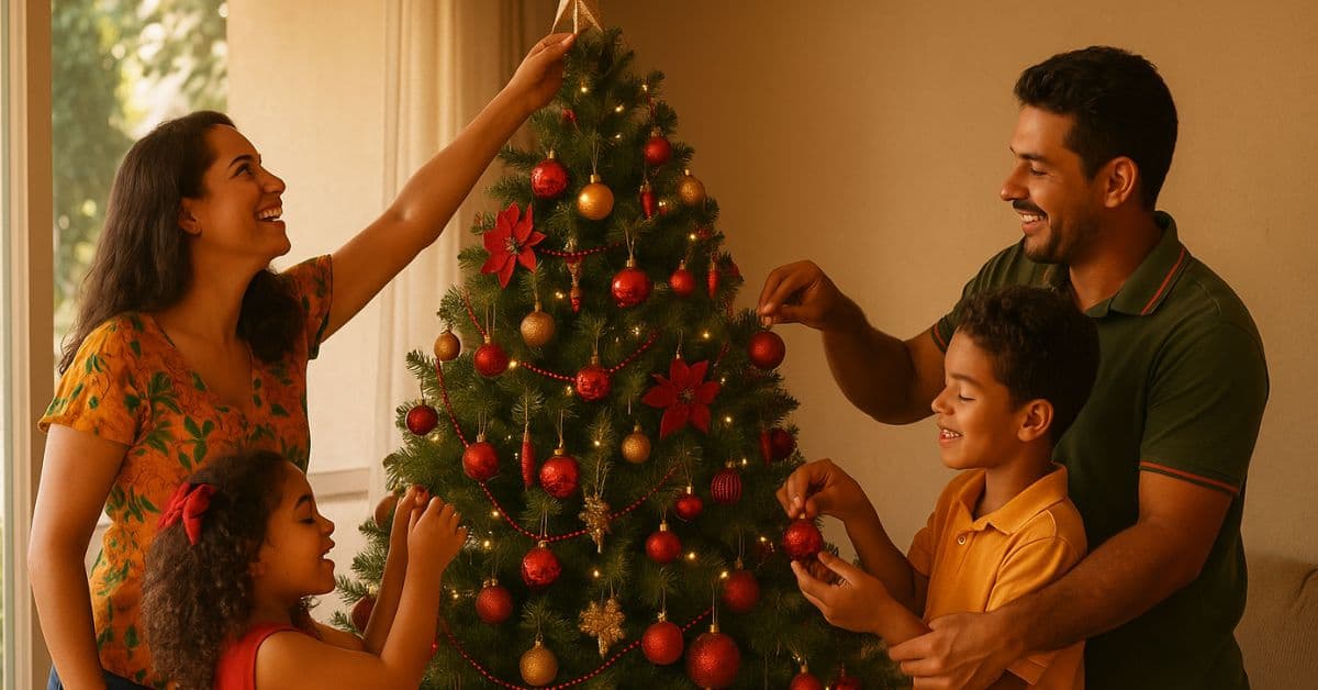 quando montar a árvore de Natal em 2025