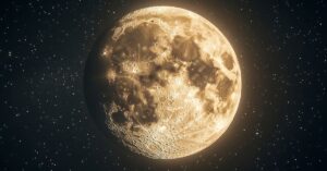 Super lua de hoje em destaque no céu com brilho intenso