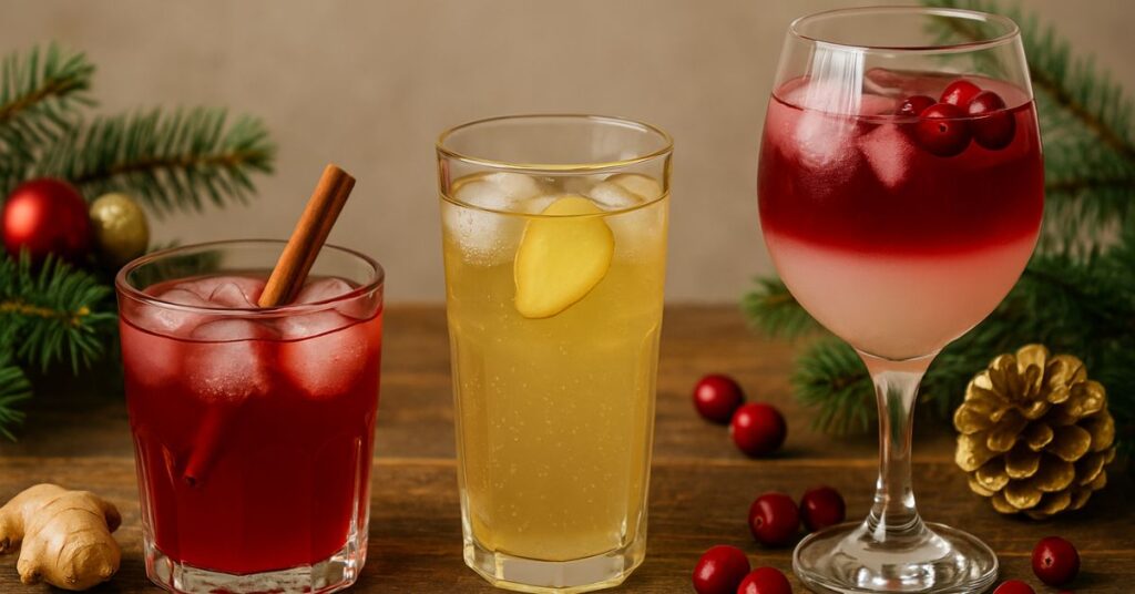 drinks sem álcool para Natal e Réveillon