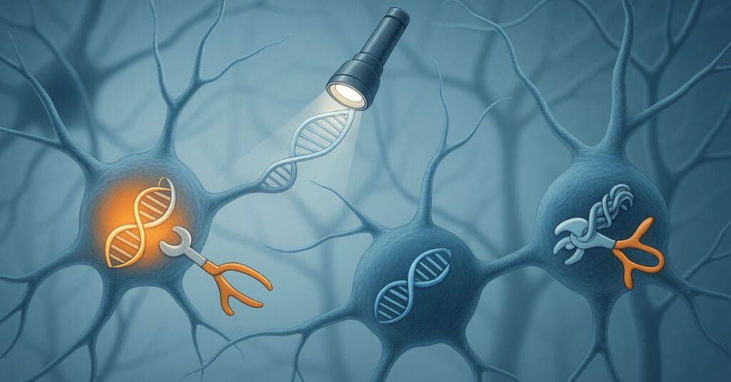epigenética da memória representada em neurônios