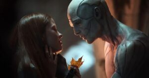 Cena de Frankenstein, um dos destaques entre os Filmes da Netflix indicados ao Globo de Ouro 2026.