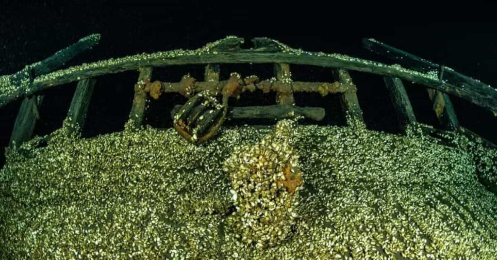 naufrágio no Canadá preservado a 100 metros no Lago Ontário