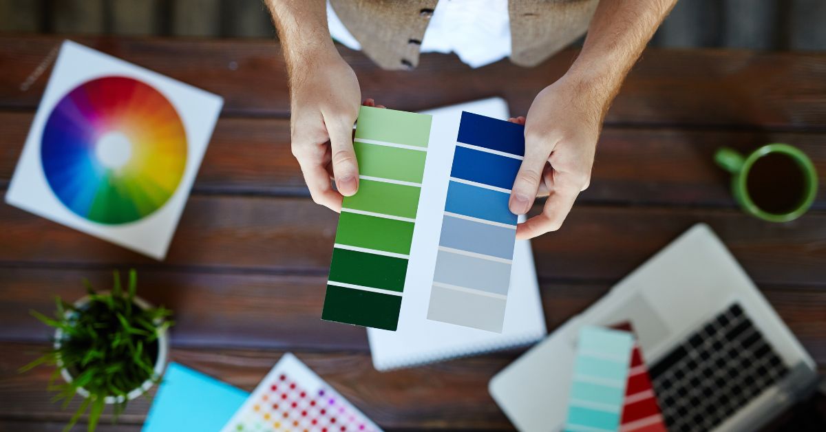 a psicologia das cores aplicada à escolha de paletas cromáticas no cotidiano