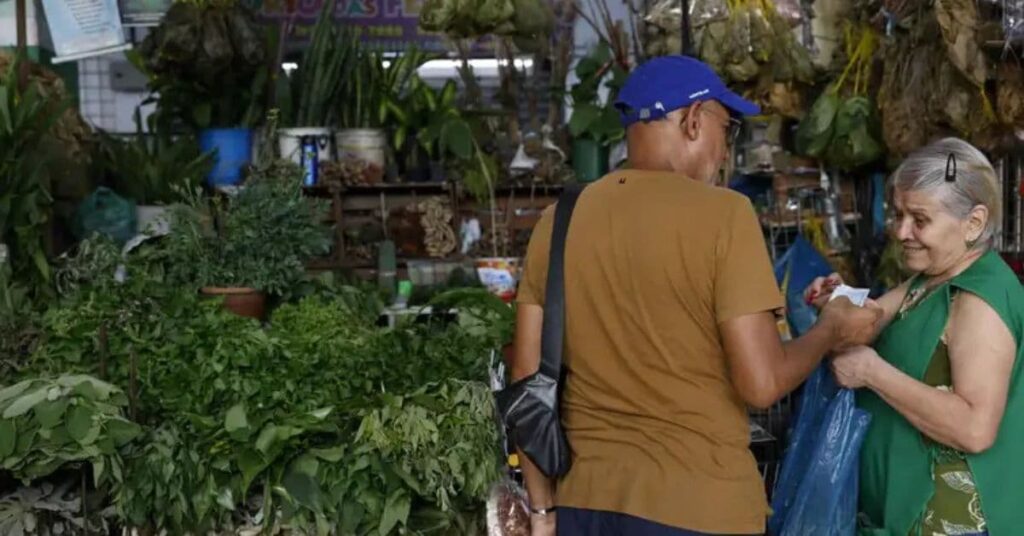 rituais com ervas no Ano Novo em banca tradicional do Rio de Janeiro