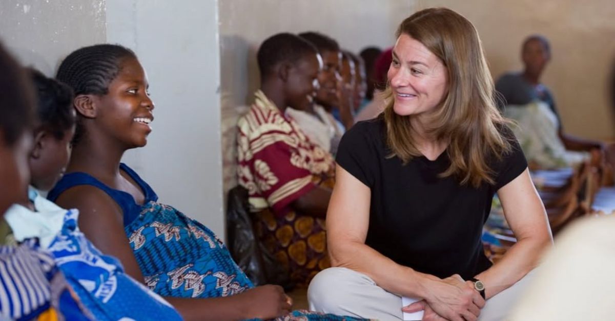 livro recomendado por Melinda Gates durante conversa com mulheres em ação social