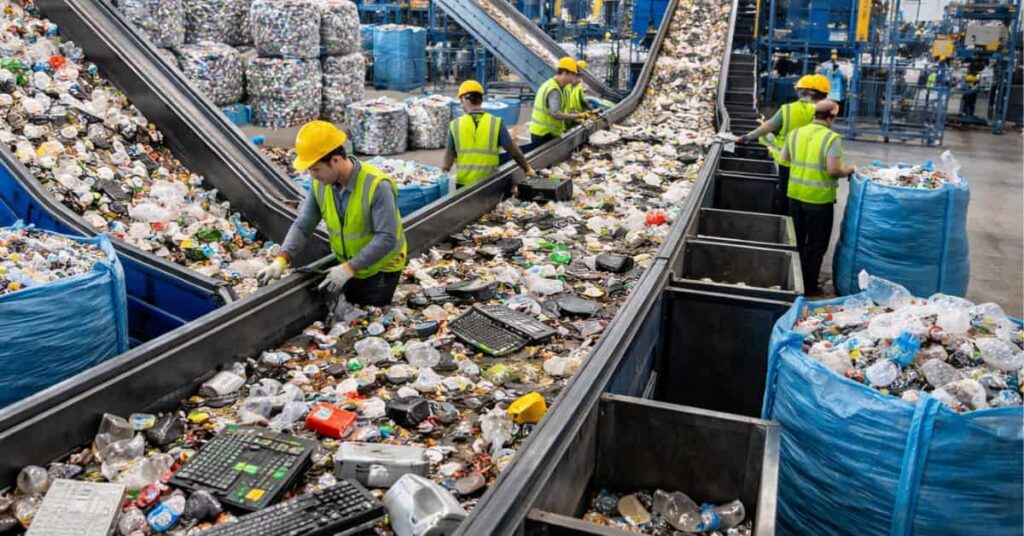 Redução de custos com reciclagem em processo industrial no Brasil