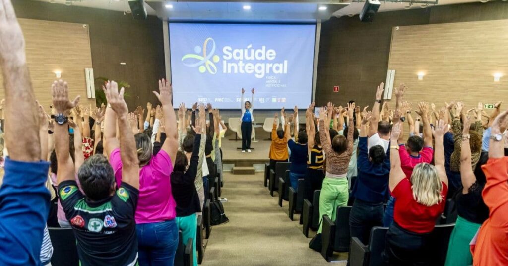 SESI Ceará promove fórum de saúde corporativa na Casa da Indústria.