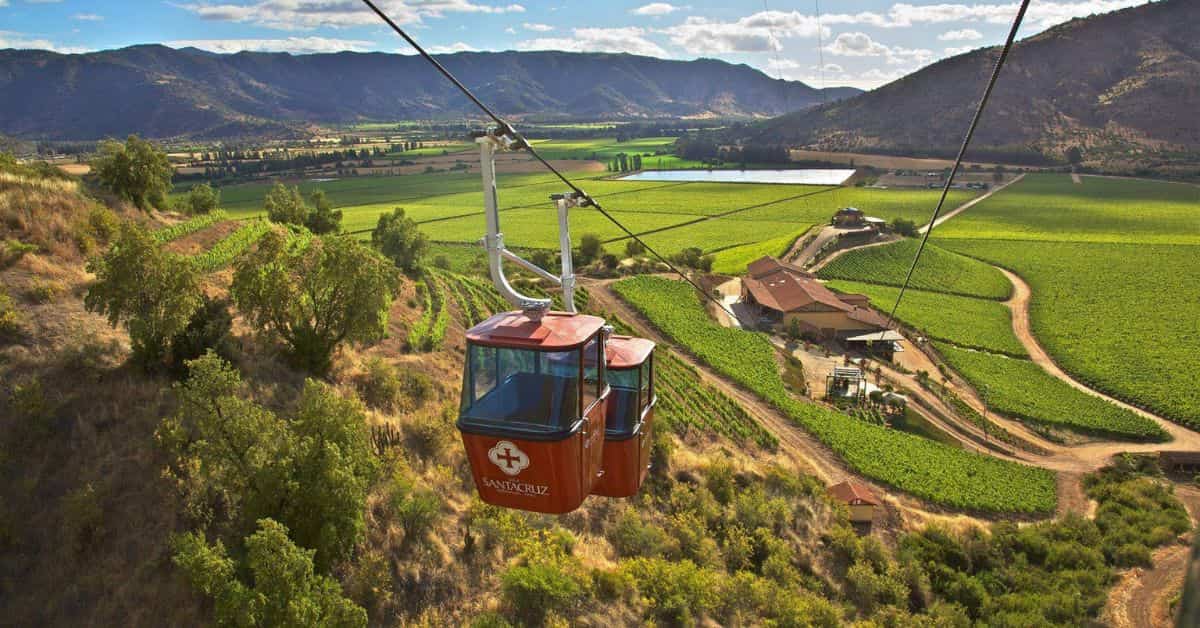 Turismo no Chile na Rota do Vinho do Vale do Colchagua