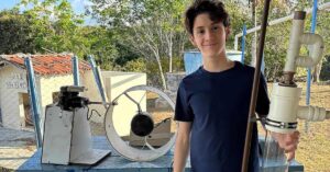 bomba d’água eólica criada por adolescente brasileiro