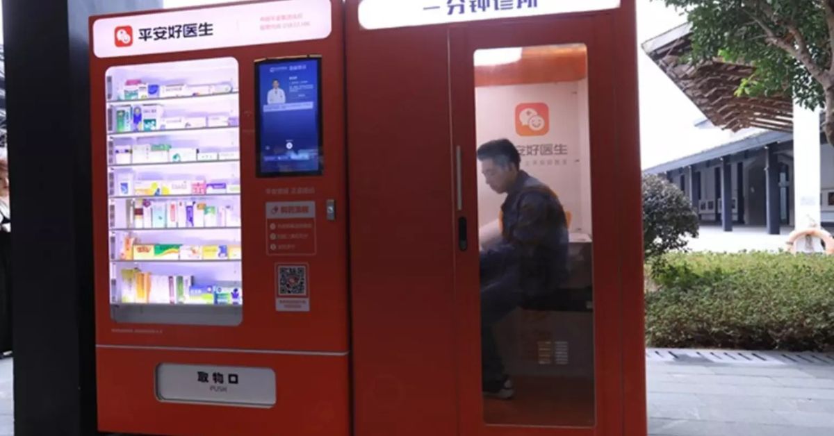 cabines médicas com IA em funcionamento na China
