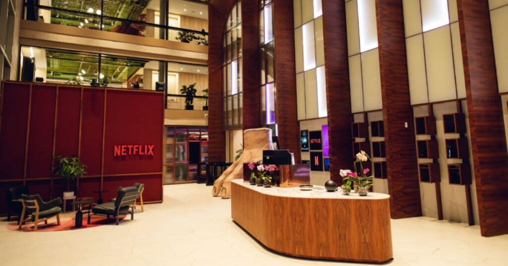 escritório da Netflix em SP