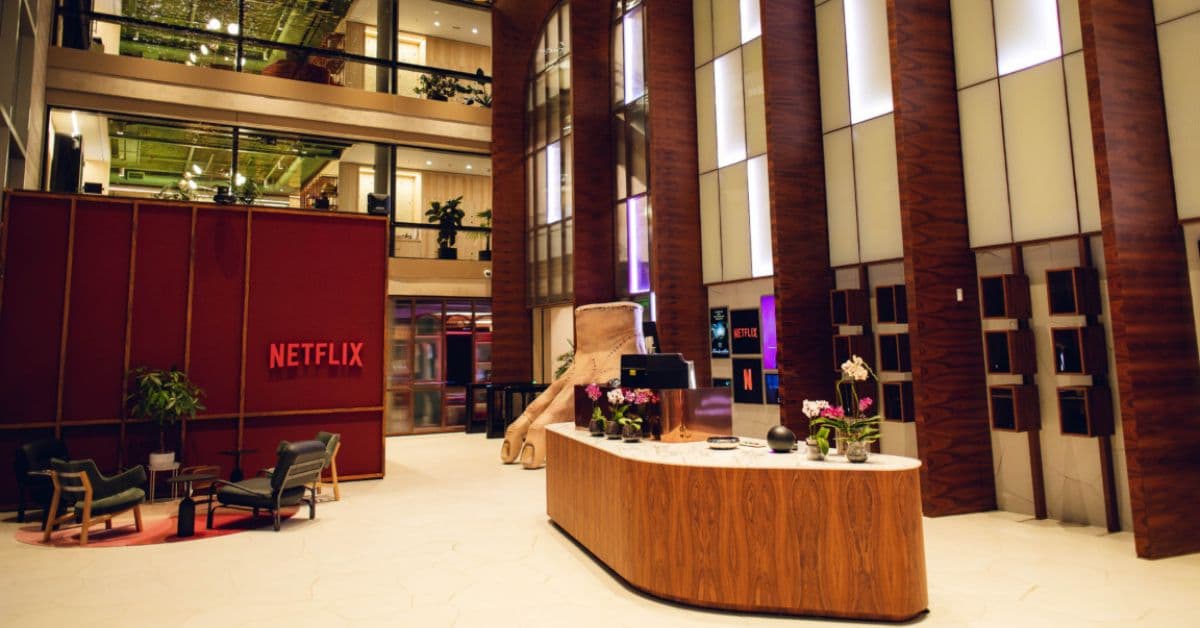 escritório da Netflix em SP