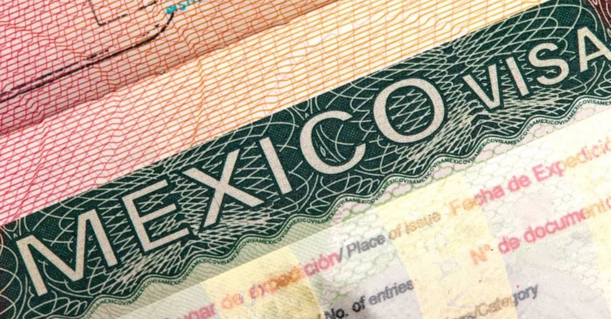 visto eletrônico do México aplicado em passaporte brasileiro