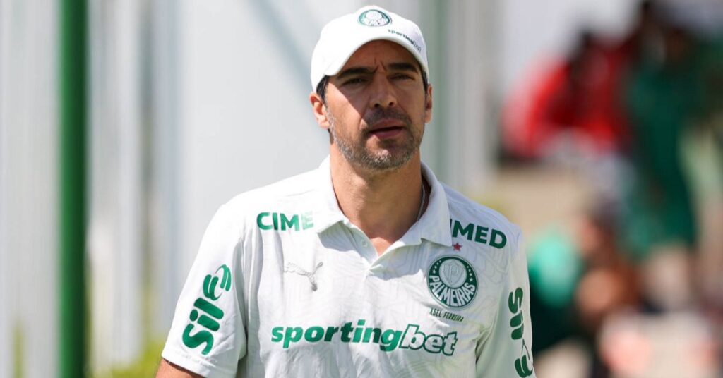 Abel Ferreira marca histórica durante treino do Palmeiras