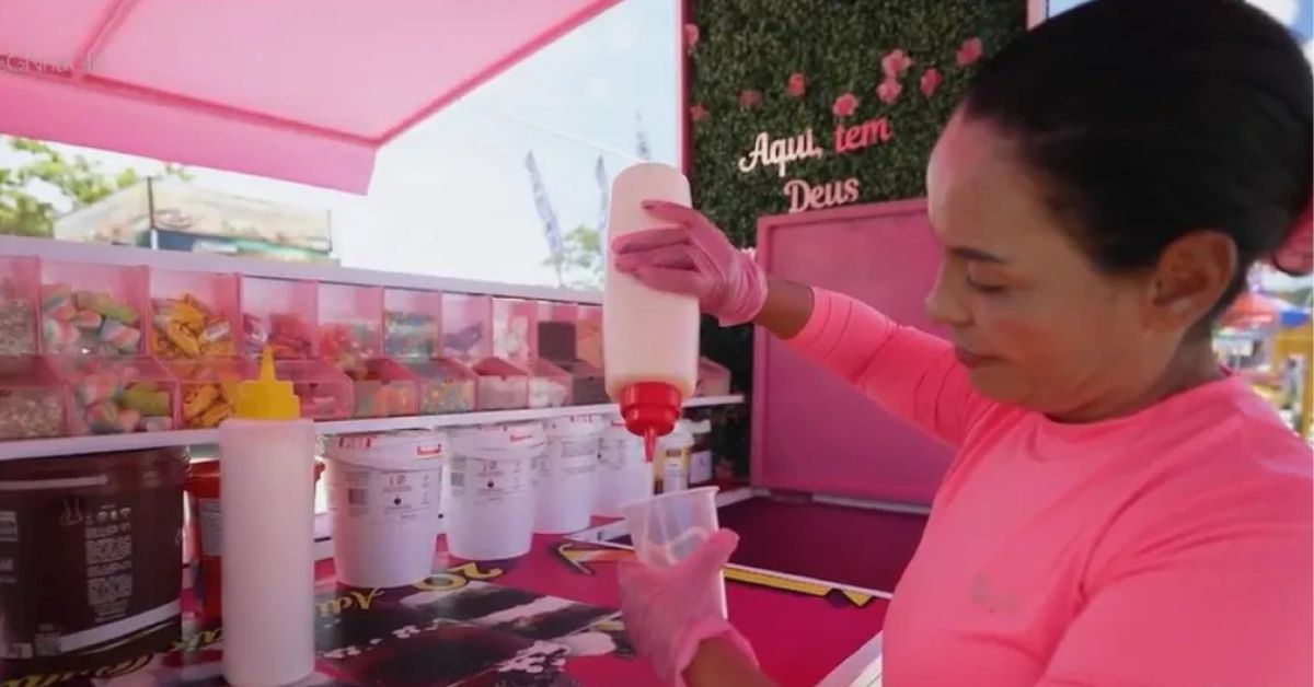carrinhos de comida nas praias