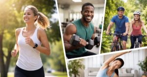 combinar exercícios diferentes