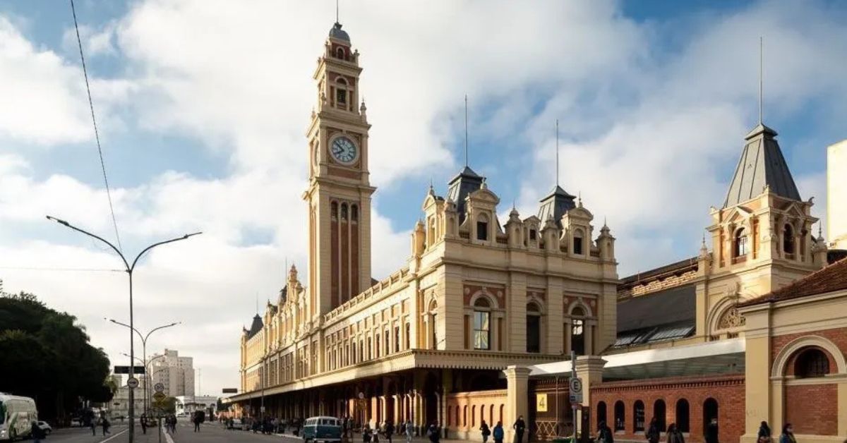 Museu da Língua Portuguesa em São Paulo, instalado na Estação da Luz