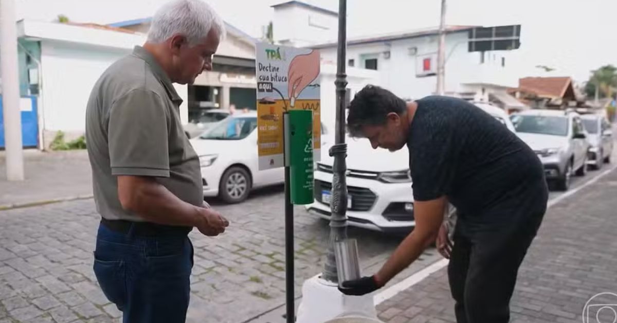 reciclagem de bitucas de cigarro aplicada à economia circular e inovação ambiental