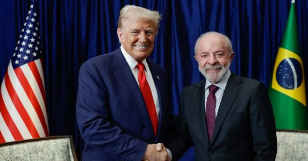 Tarifa de 15% dos EUA em destaque durante encontro entre Donald Trump e Lula