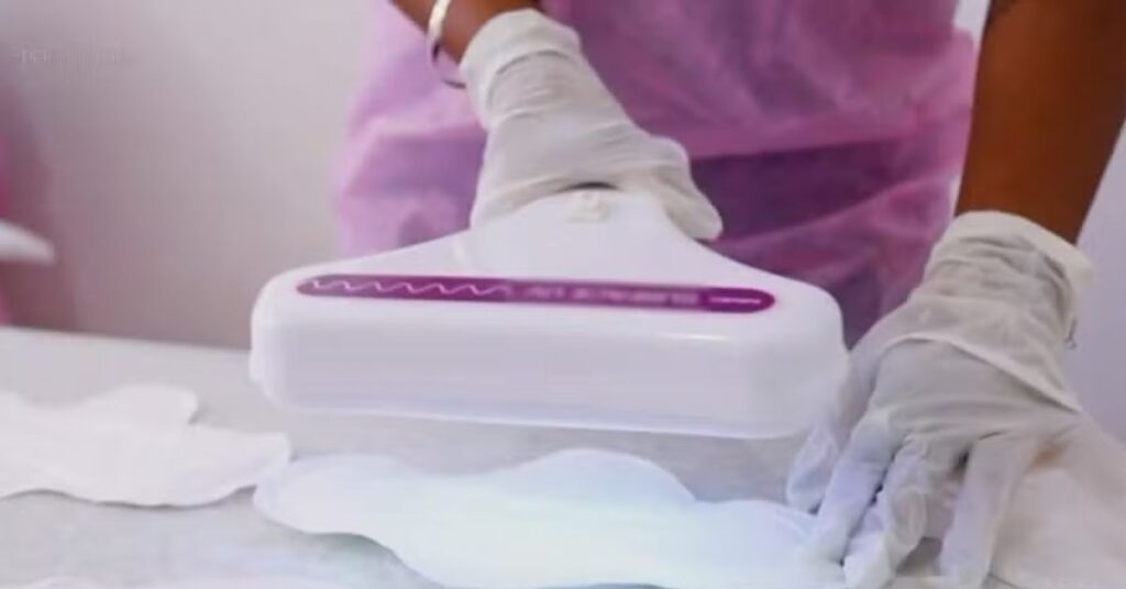 Produção de absorvente biodegradável feito com materiais sustentáveis em processo artesanal