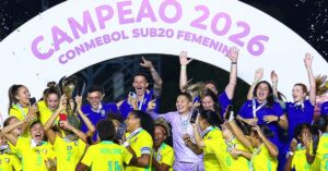 Brasil campeão sul-americano feminino garante vaga no Mundial Sub-20