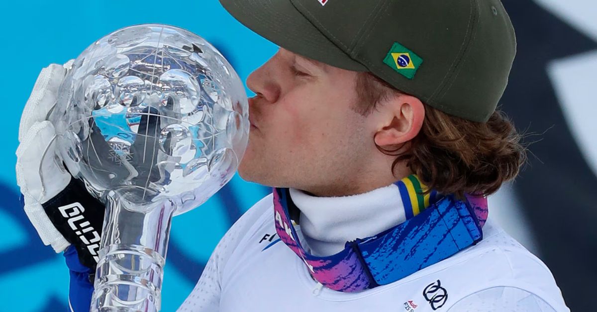Brasileiro vence Copa de Esqui e assume liderança do ranking mundial