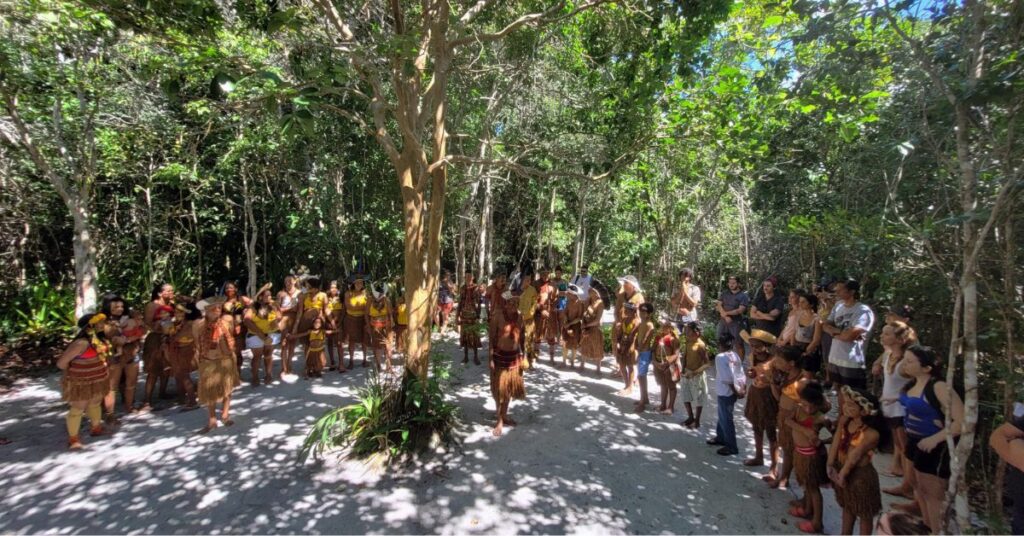 energia elétrica em aldeia indígena Tibá na Bahia após chegada do programa Luz para Todos